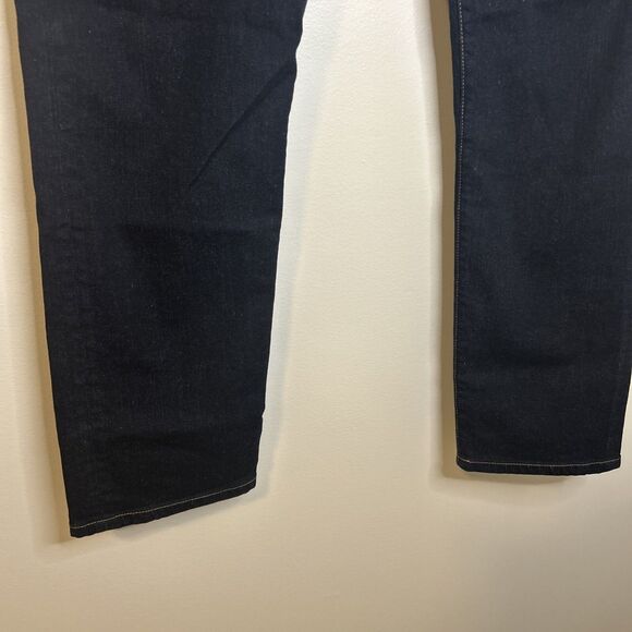 Flint and Tinder Straight Fit Jeans All American Stretch Denim Dark Wash - 34x32 - Picture 4 of 12